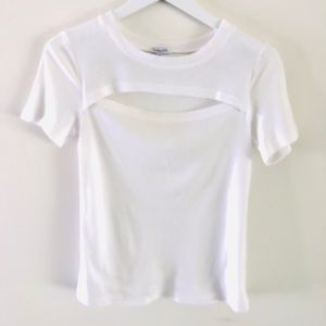 SPLENDID Sexy Cutout Tee